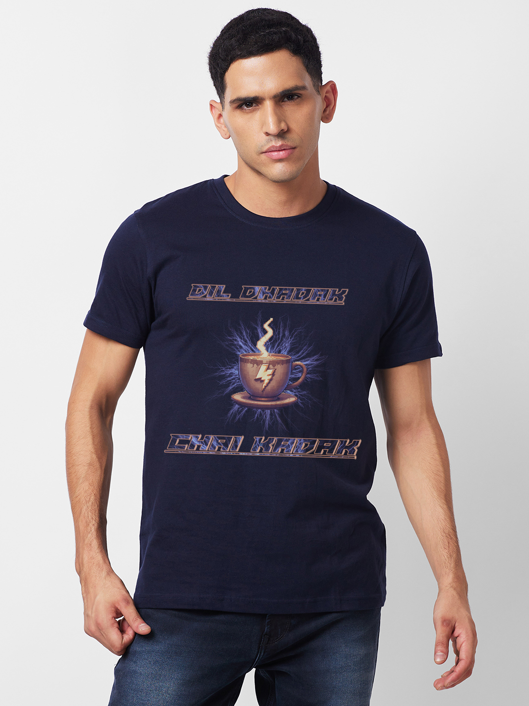 Pixelwear Collection: "Dil Dhadak Chai Kadak" T-Shirt