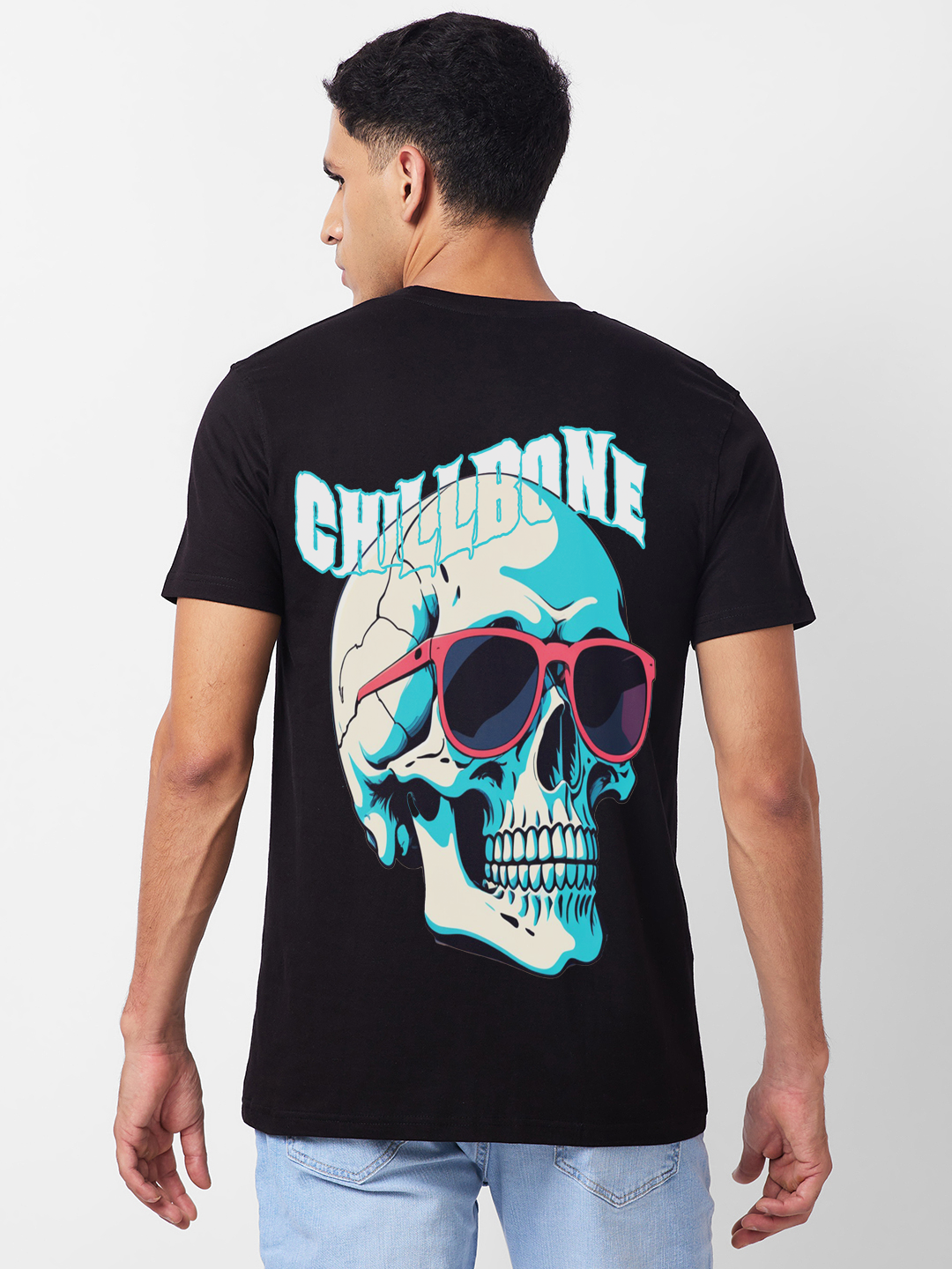 Chillbone Skull T-Shirt – Grimoire of the Grim Reaper Collection