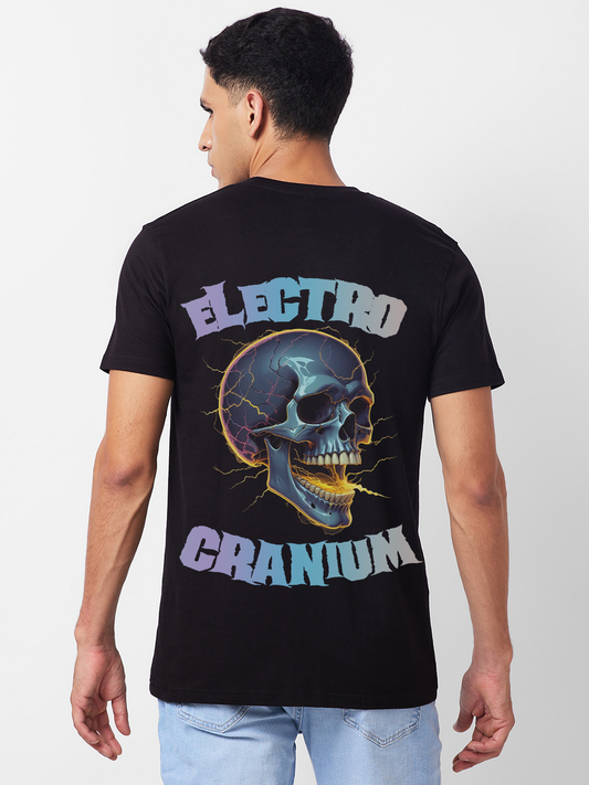 Electro Cranium T-Shirt – Grimoire of the Grim Reaper Collection