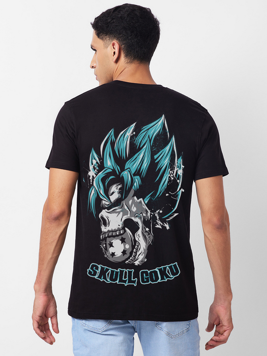 Skull Goku T-Shirt – Grimoire of the Grim Reaper Collection