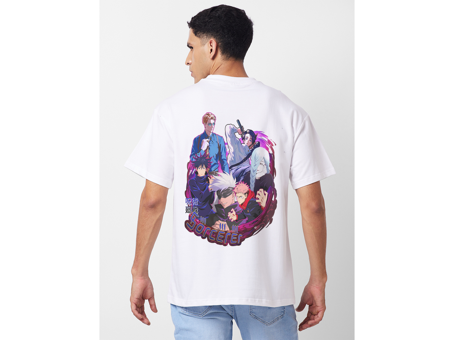 Jujutsu Kaisen Sorcerers Duality Oversized T shirt